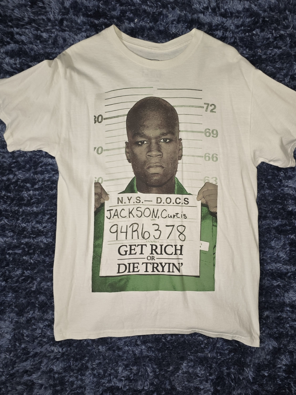 Get Rich or Die Tryin' Mugshot 50 Cent Tour Tee